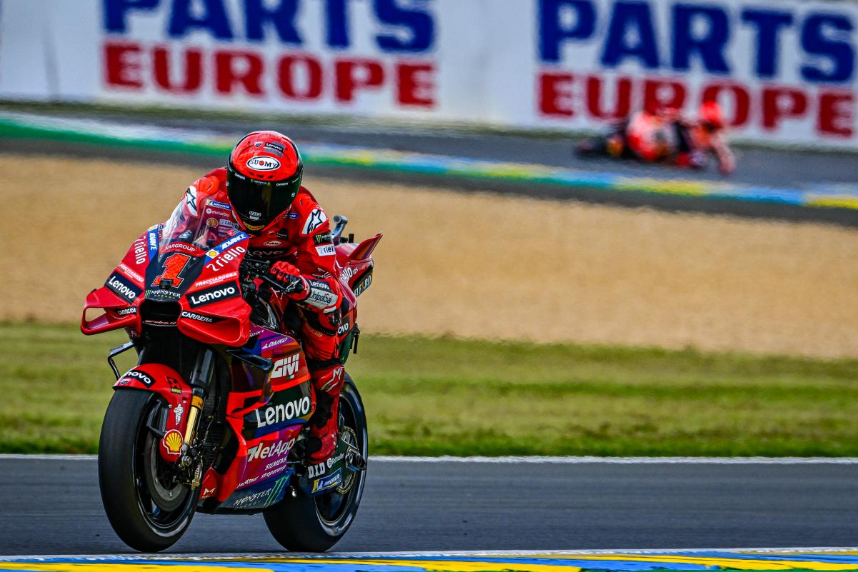 MotoGP Prancis: Bagnaia Berhasil Rebut Pole Position dari Tangan Marquez