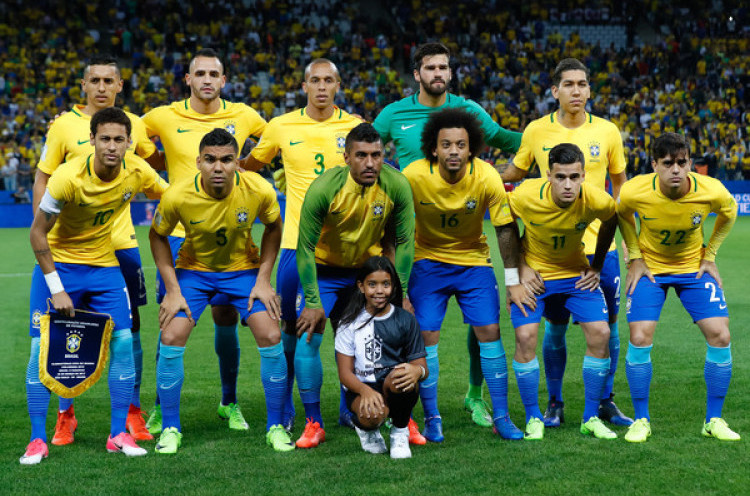Brasil Kuasai Peringkat Pertama di Ranking FIFA