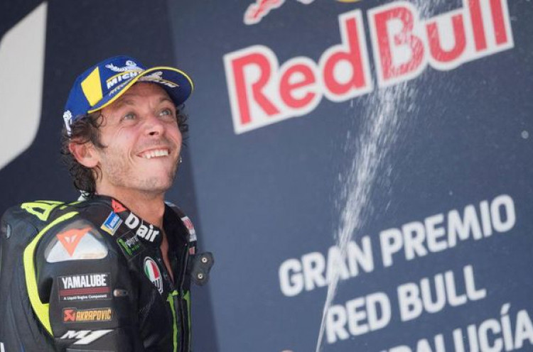 Soal Juara Dunia, Valentino Rossi Dapat Dukungan dari Bos Yamaha