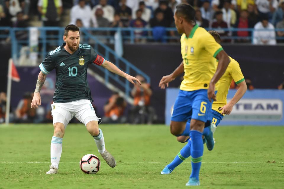 Menilik Rekor Lionel Messi Melawan Timnas Brasil