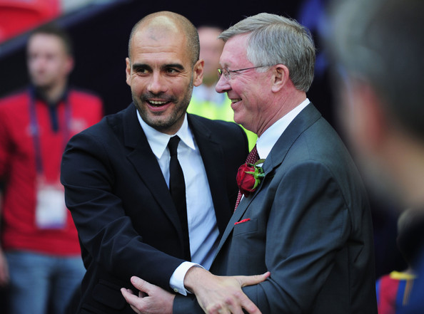 Pep Guardiola Ragu Samai Prestasi Sir Alex Ferguson