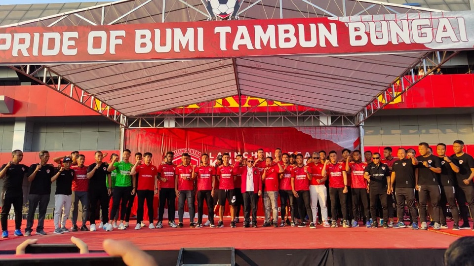 Kalteng Putra Lauching Tim untuk Liga 2 2023/2024, Shahar Ginanjar hingga Osas Saha Siap Menggebrak