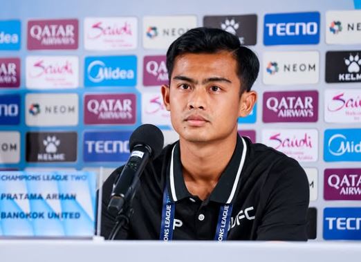 Bangkok United vs Persib Bandung, Pratama Arhan Antuasias Hadapi Rekan Setimnya di Timnas Indonesia