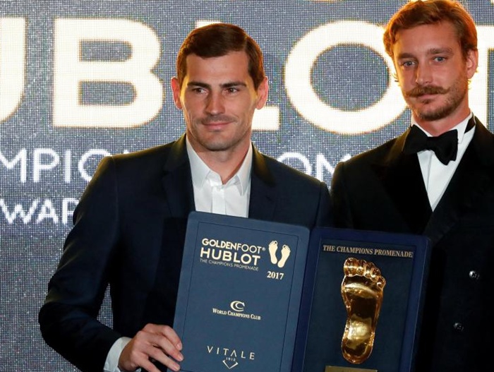 Singkirkan Ronaldo dan Messi, Casillas Sabet Golden Foot Award 2017