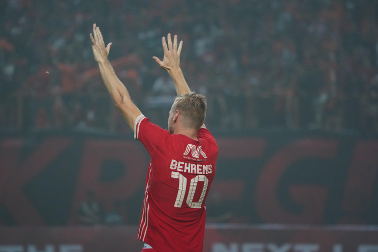 Disorot Media Jerman, Hanno Behrens Ungkap Perasaan Sejauh Ini bersama Persija