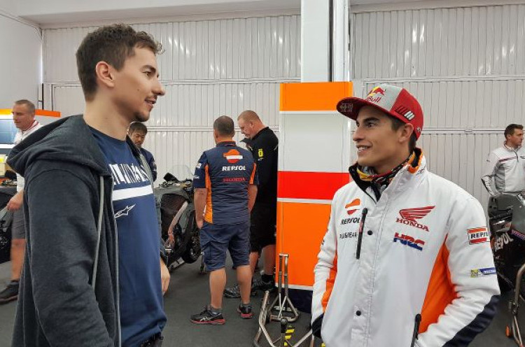 Pembalap MotoGP Komentari Duet Marc Marquez dan Jorge Lorenzo di MotoGP 2019 