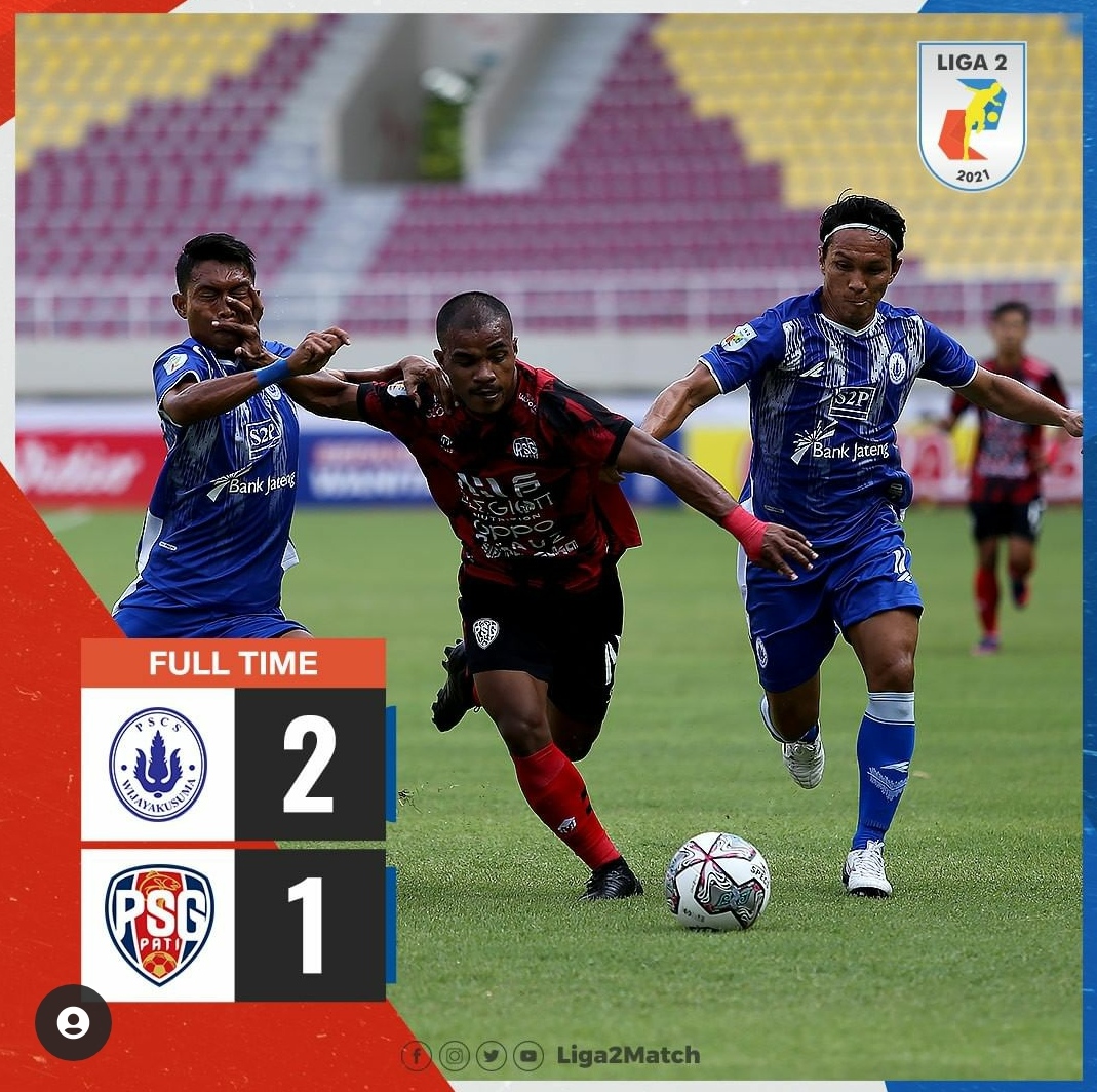 Hasil Liga 2: PSG Pati Kembali Merana, PSIM Tertahan
