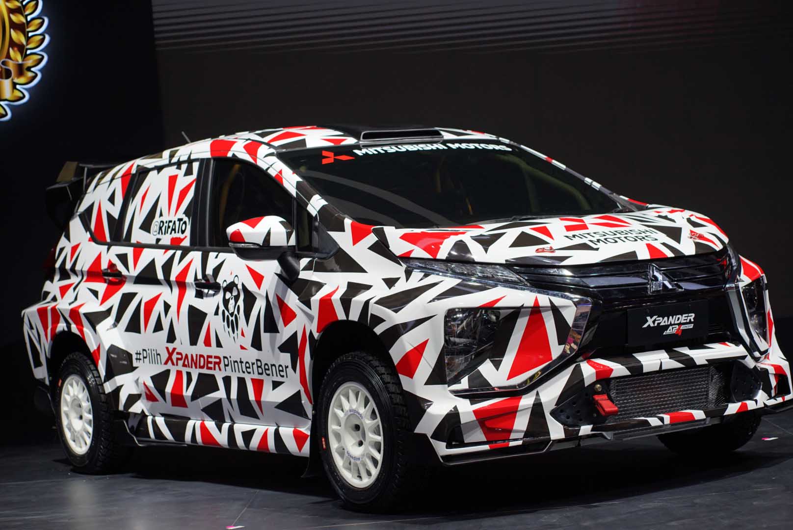  Telkomsel IIMS 2019: Mitsubishi Pamer Mobil Reli Berkonsep AP4 