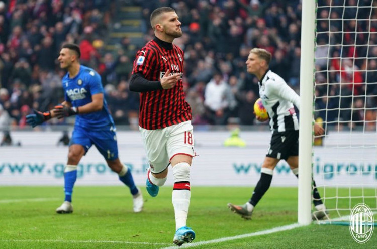 Efek Zlatan Ibrahimovic, AC Milan Atasi Perlawanan Sengit Udinese