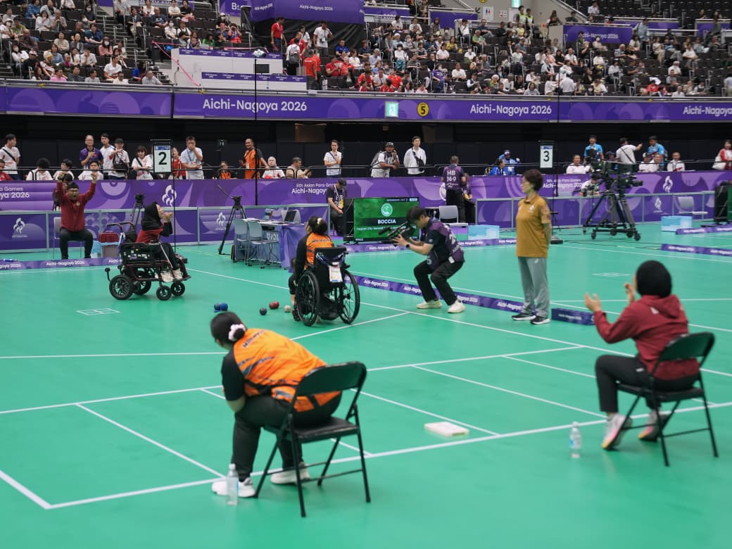 Cabang olahraga Boccia bawa Indonesia lampaui target di Asian para Games 2026. (dok. Kemenpora)