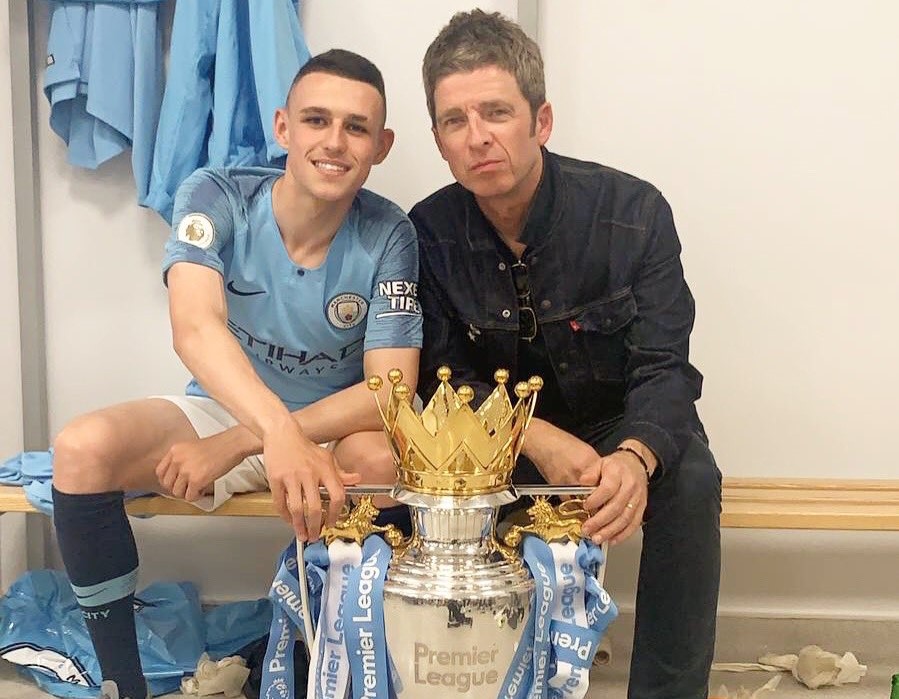 Dua Eks Oasis Rayakan Manchester City Menangi Premier League