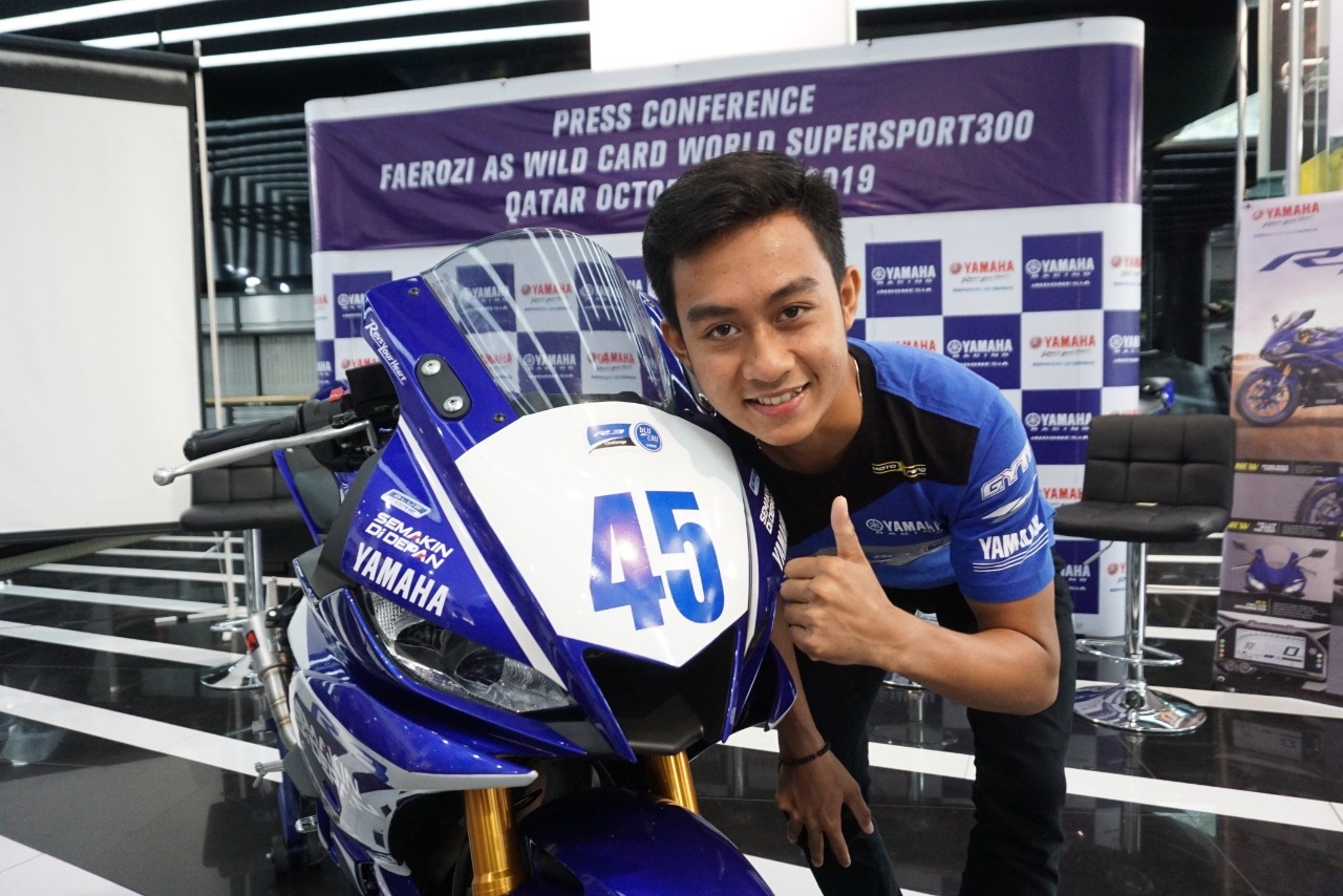 Muhammad Faerozi Bakal Debut di Kejuaraan Dunia Supersport 300