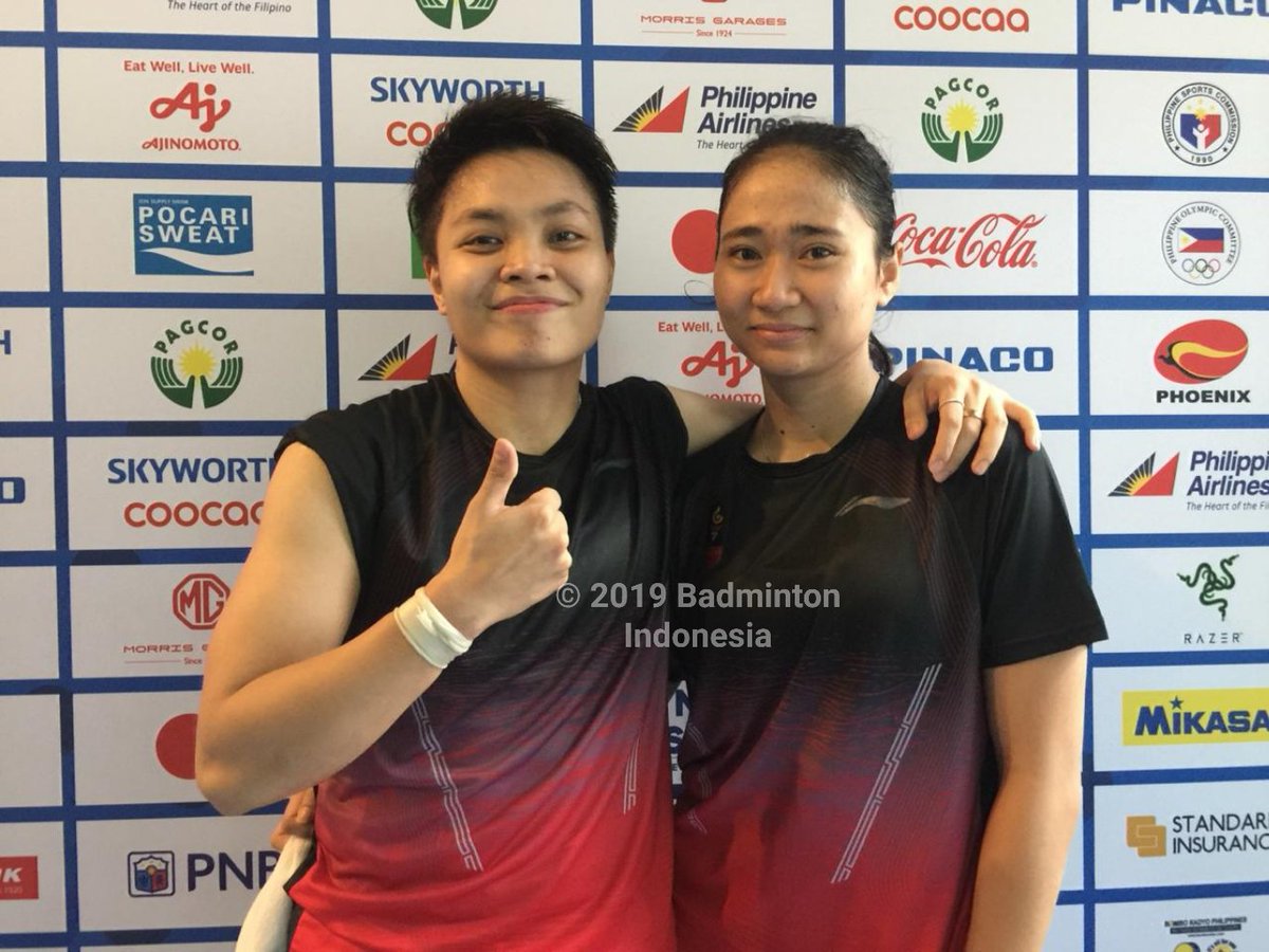 SEA Games 2019: Ketut/Apriyani Lega Bisa Sumbang Poin, Fitriani Minta Maaf