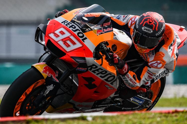 Terlalu Percaya Elektronik, Marc Marquez Berujung Celaka