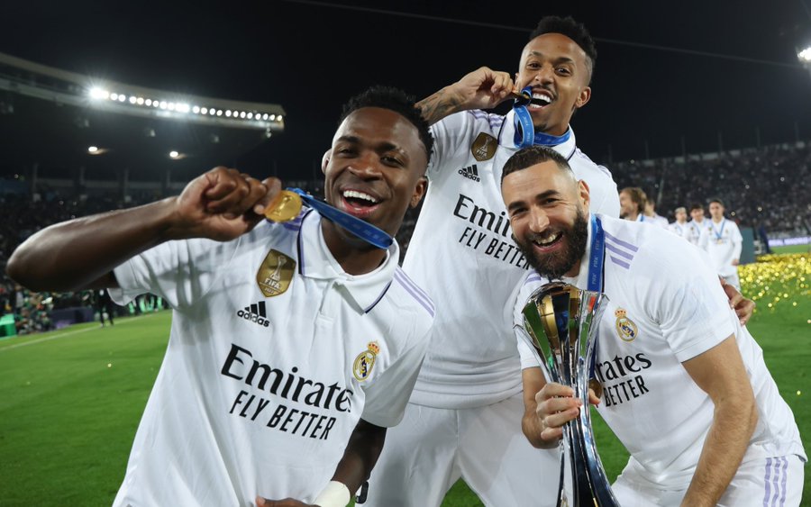 Real Madrid Gapai Puncak Dunia, Ancelotti Sanjung Peran Para Striker