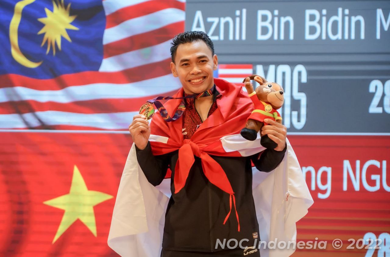 SEA Games 2021: Raih Medali Emas, Eko Yuli Irawan Kirim Pesan untuk Para Junior