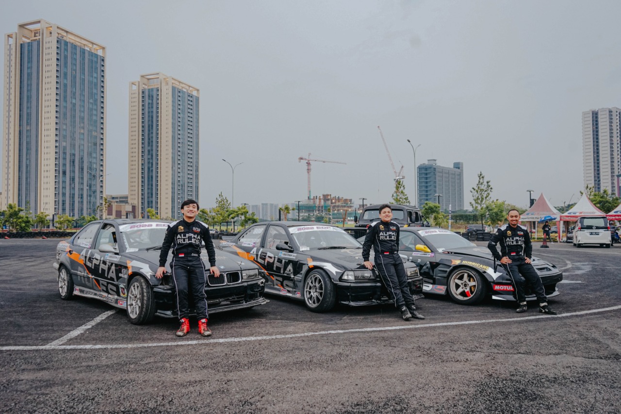Alpha Rules Mendominasi Edutown Drift Prix 2022