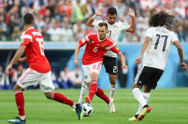 Rusia 3-1 Mesir: Mohamed Salah dkk Tersingkir dari Piala Dunia 2018