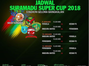 Persija Gantikan Persebaya, Berikut Perubahan Jadwal Suramadu Super Cup 2018