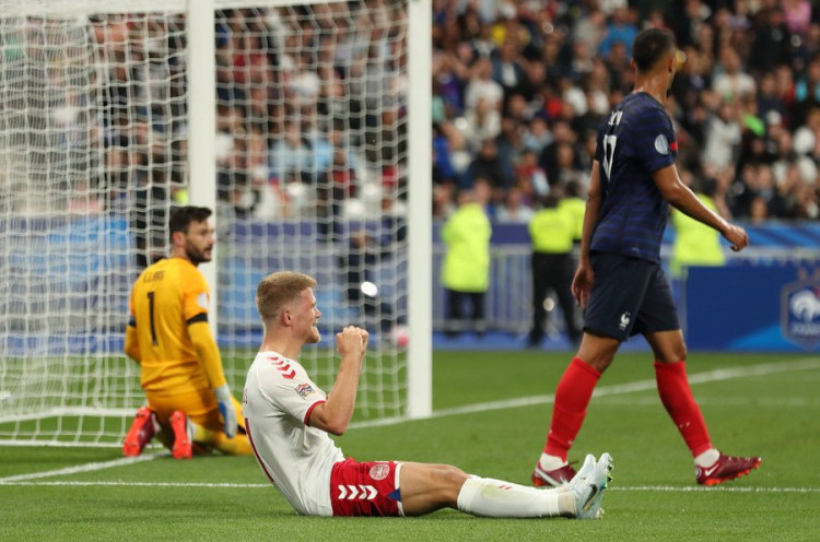 Hasil UEFA Nations League: Prancis Dibungkam Denmark, Belanda Tekuk Belgia