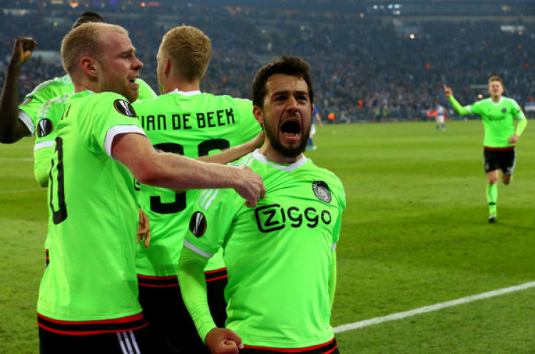 Taklukkan Schalke, Ajax Amsterdam ke Semifinal Liga Europa