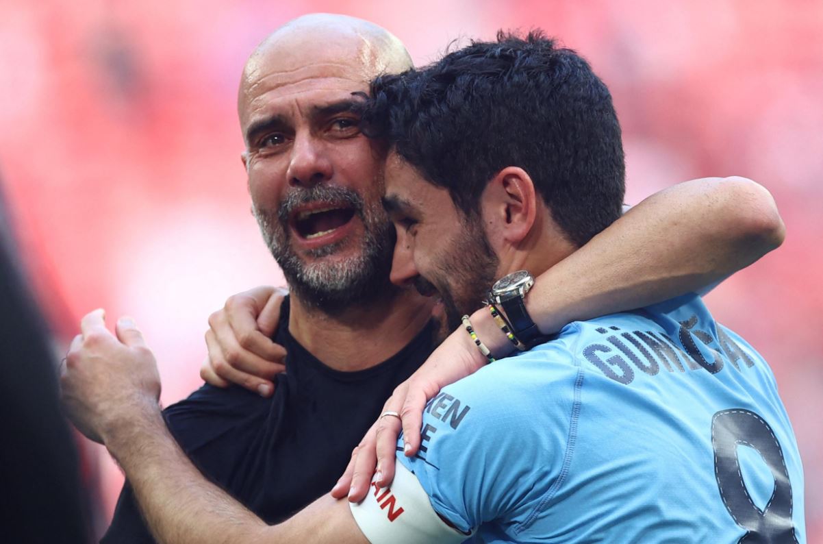 Gabung Barcelona, Ilkay Gundogan Berat Pamitan kepada Pep Guardiola