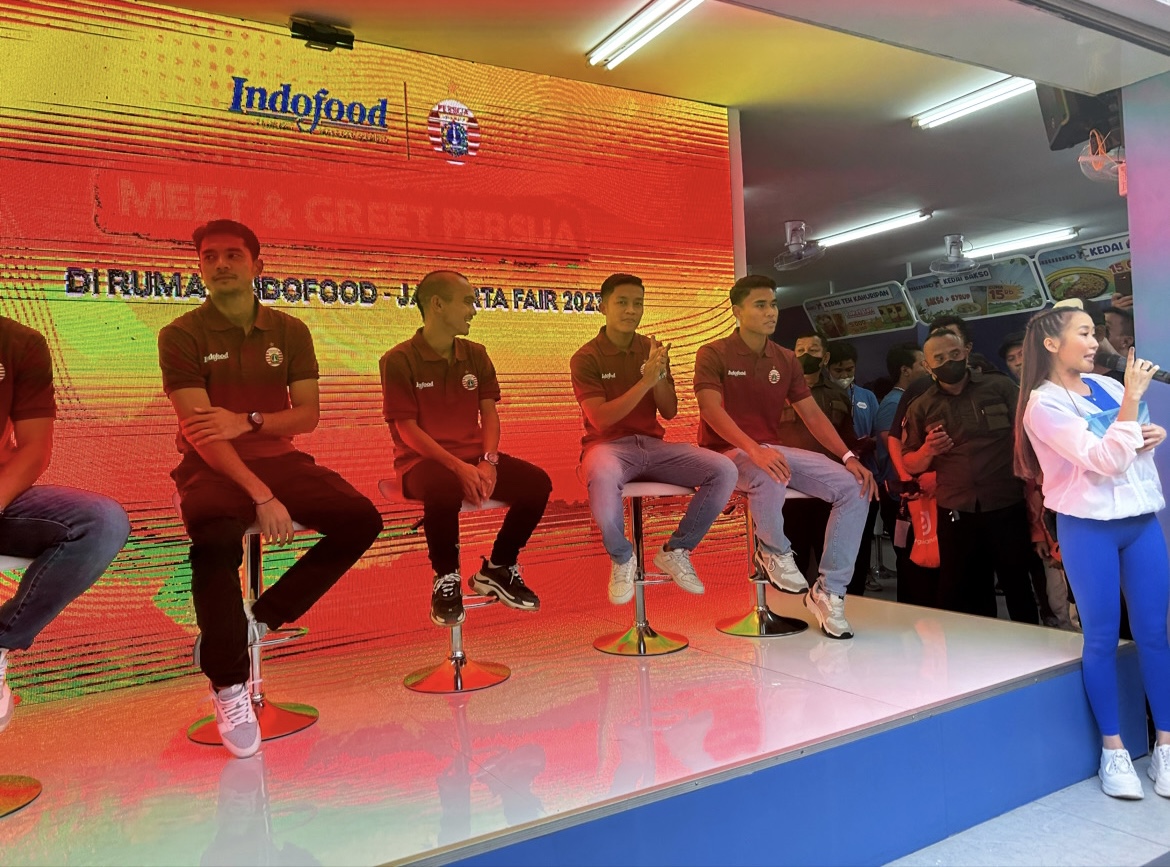 Persija Gelar Temu Fans di Jakarta Fair Kemayoran 2023
