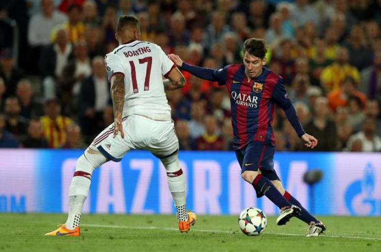 Lima Tahun Berlalu, Jerome Boateng Balas Sindiran Terkait Momen Dipecundangi Messi