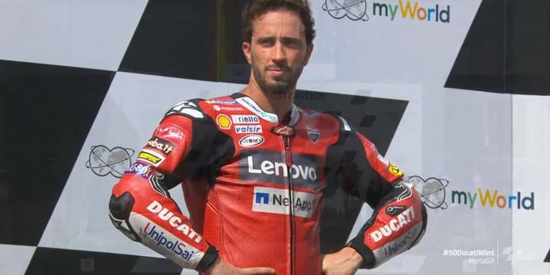 Sebelum Pergi, Ducati Minta Dovizioso Tinggalkan Warisan