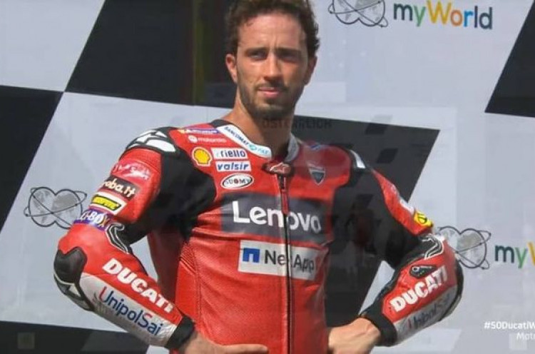 Sebelum Pergi, Ducati Minta Dovizioso Tinggalkan Warisan