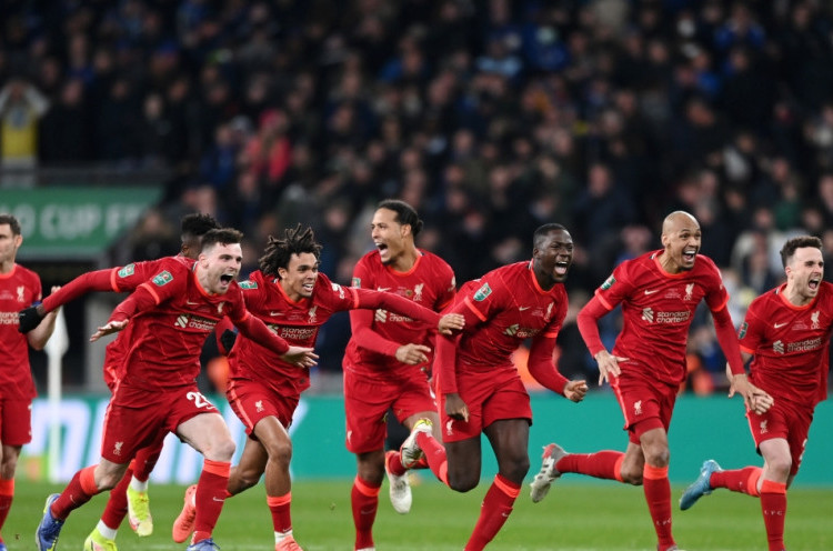 Sederet Fakta Menarik dari Kesuksesan Liverpool Juara Piala Liga
