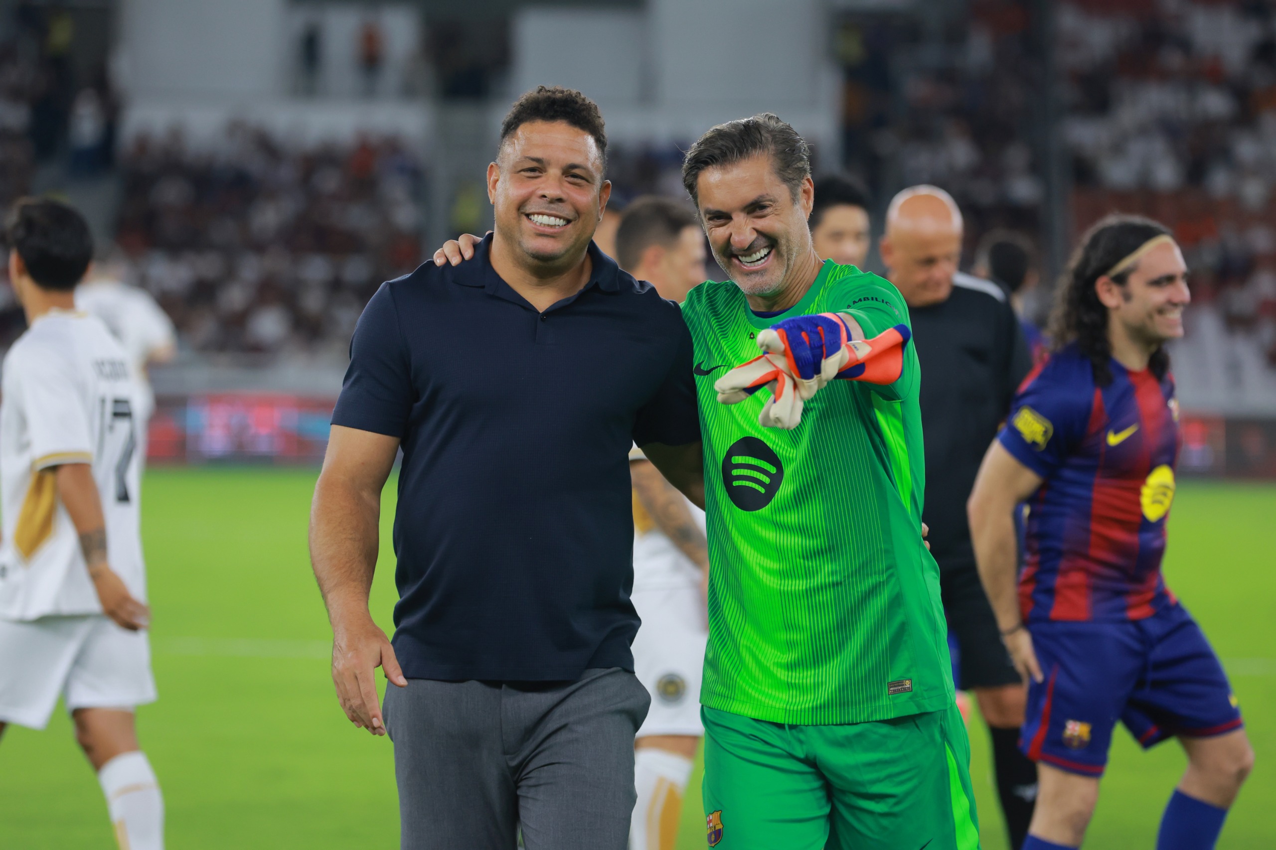 Kagum dengan Suporter di GBK, Ronaldo Nazario Ingin Datang Kembali ke Indonesia