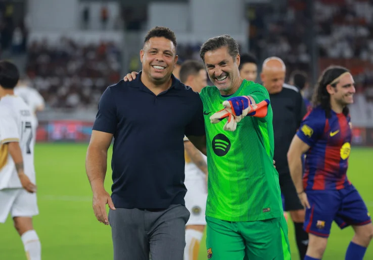 Kagum dengan Suporter di GBK, Ronaldo Nazario Ingin Datang Kembali ke Indonesia