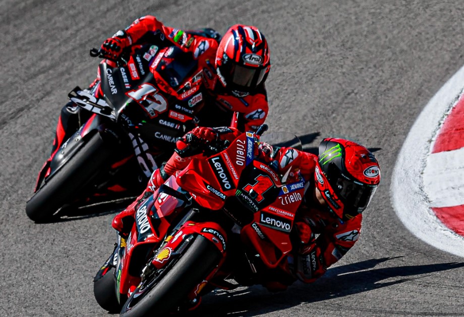 MotoGP Portugal: Pecco Bagnaia Podium Pertama, Marc Marquez Out