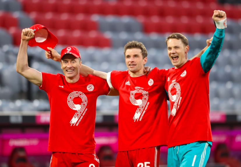Bantai Gladbach, Bayern Juara Bundesliga untuk Kesembilan Kali Beruntun