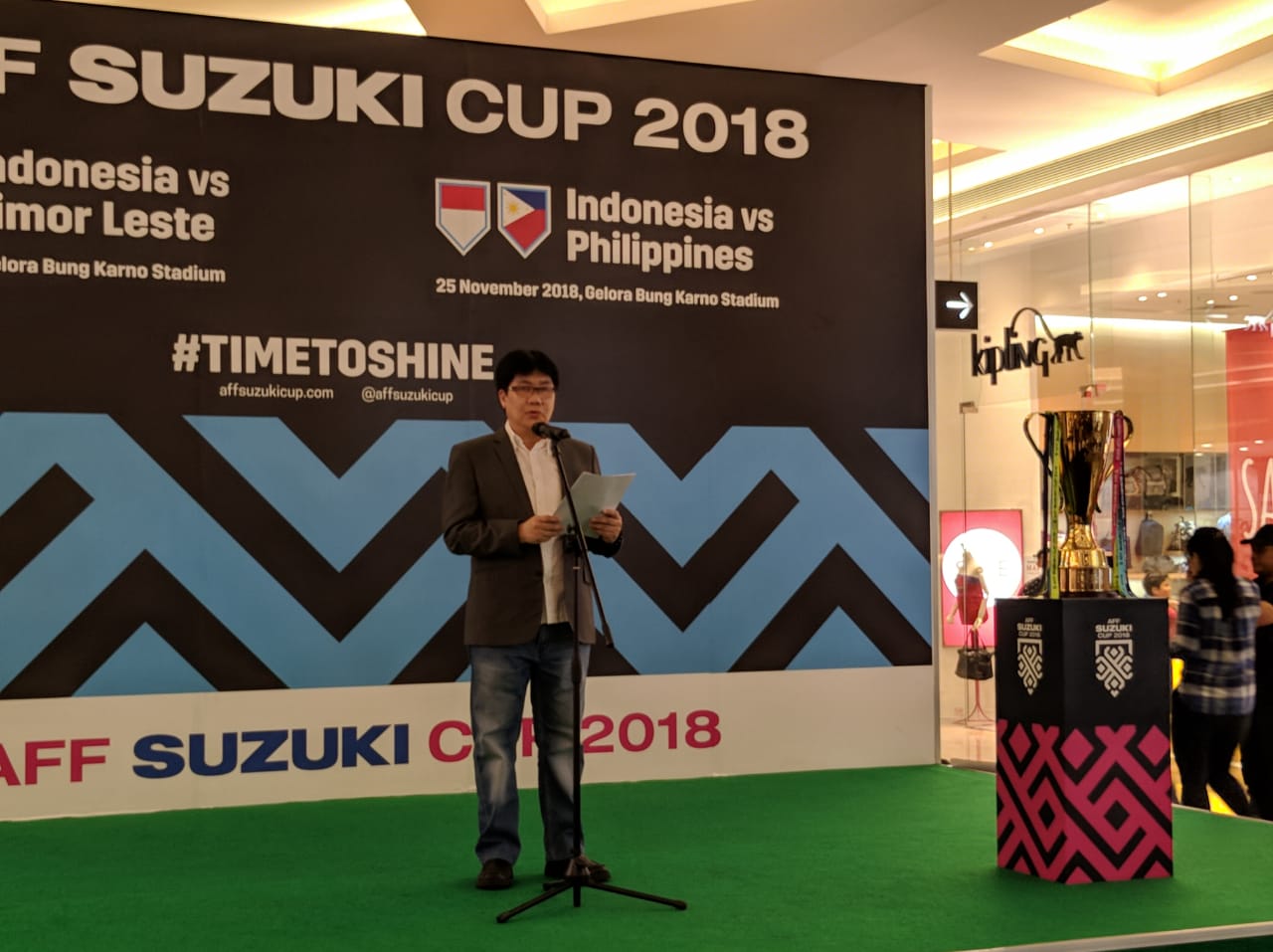 Suzuki Gelar AFF 2018 Tur Trofi di Jakarta