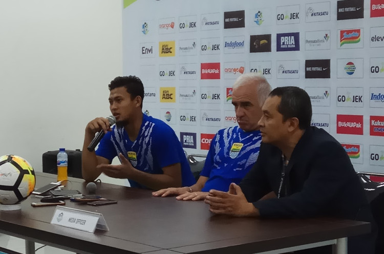M. Natshir Dapat Pujian dari Pelatih Persib Bandung