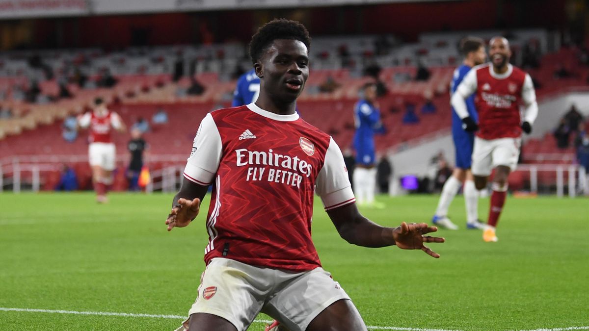 Bukayo Saka Komentari Gol Indahnya ke Gawang Chelsea