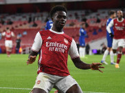 Bukayo Saka Komentari Gol Indahnya ke Gawang Chelsea