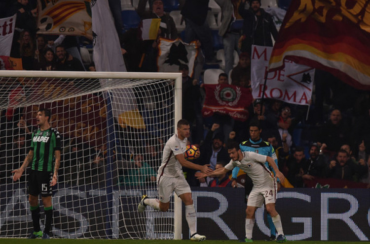 Hasil Liga Italia Serie-A: AS Roma Menang 3-1 Di Kandang Sassuolo