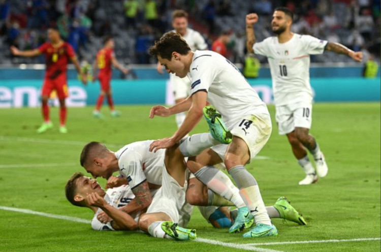 Sederet Fakta Fantastis Italia Melaju ke Semifinal Piala Eropa 2020