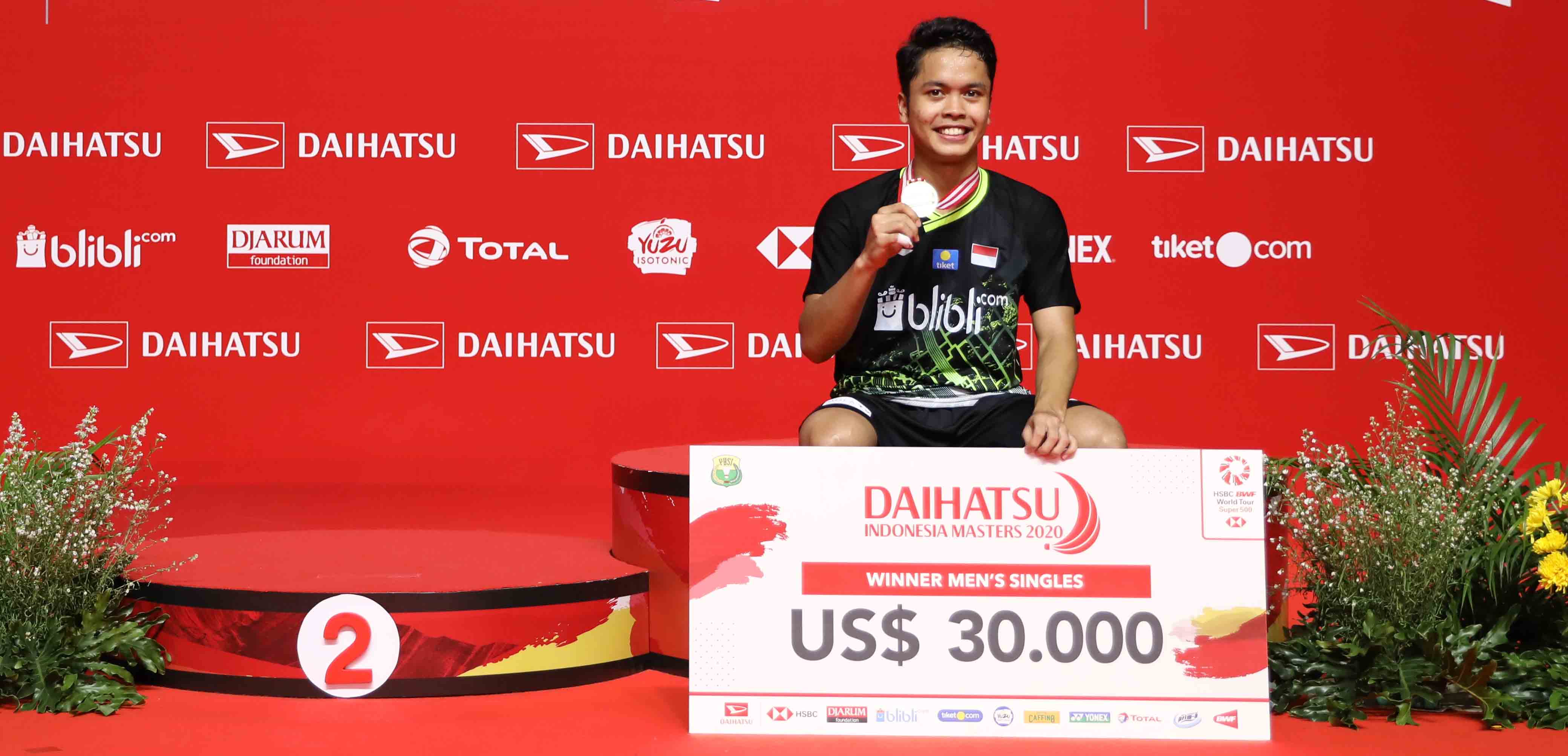 Anthony Sinisuka Ginting Ambil Sisi Positif Penundaan Olimpiade 2020