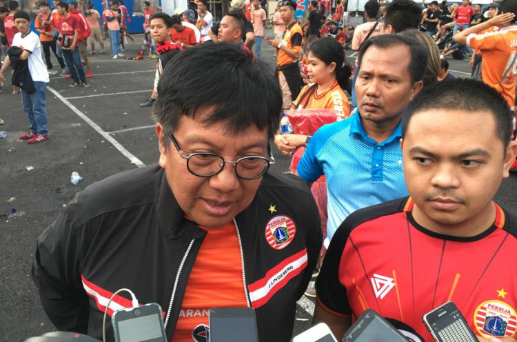 Bos Persija Jakarta Gede Widiade Apresiasi Dukungan Jakmania di Markas Bali United