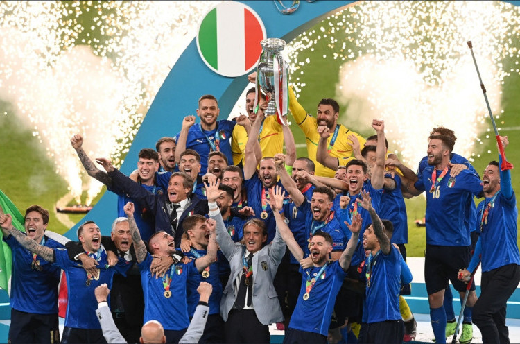 Daftar Juara Piala Eropa: Italia Buntuti Spanyol dan Jerman