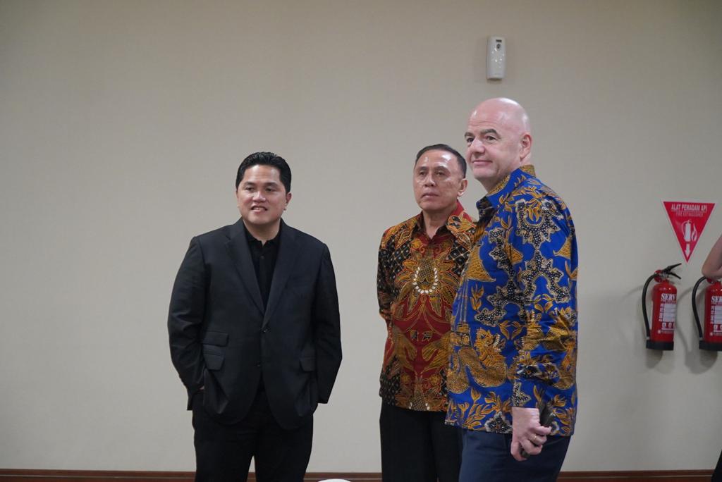 Dilepas Ketum PSSI dan Erick Thohir, Presiden FIFA Akan Kembali ke Indonesia pada G20