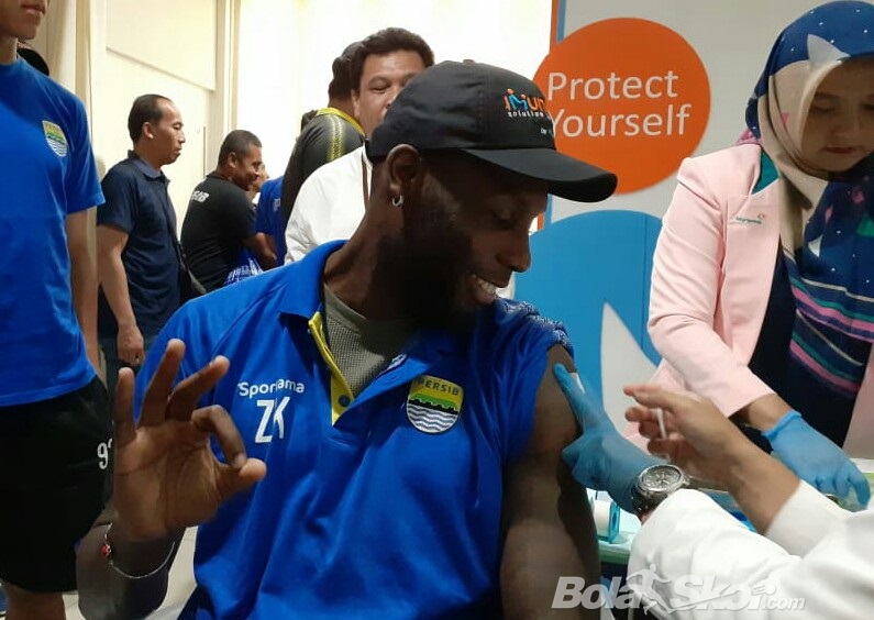 Ada Program Vaksin, Geoffrey Castillion Sangat Kagum dengan Persib Bandung