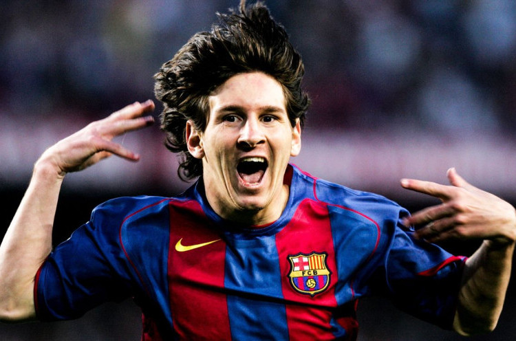 Kilas Balik, Ketika Lionel Messi Membuka Rekening Gol 15 Tahun Silam