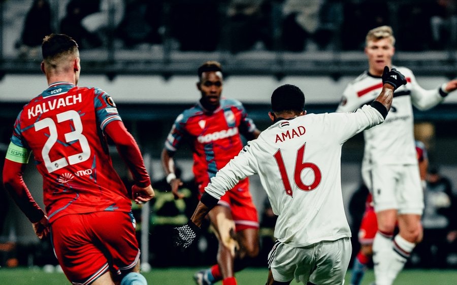 Viktoria Plzen Vs Manchester United: Ruben Amorim Semringah Lihat Rasmus Hojlund dan Amad Diallo Bertengkar