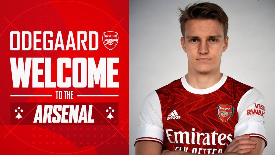 Real Madrid Resmi Sekolahkan Martin Odegaard di Arsenal