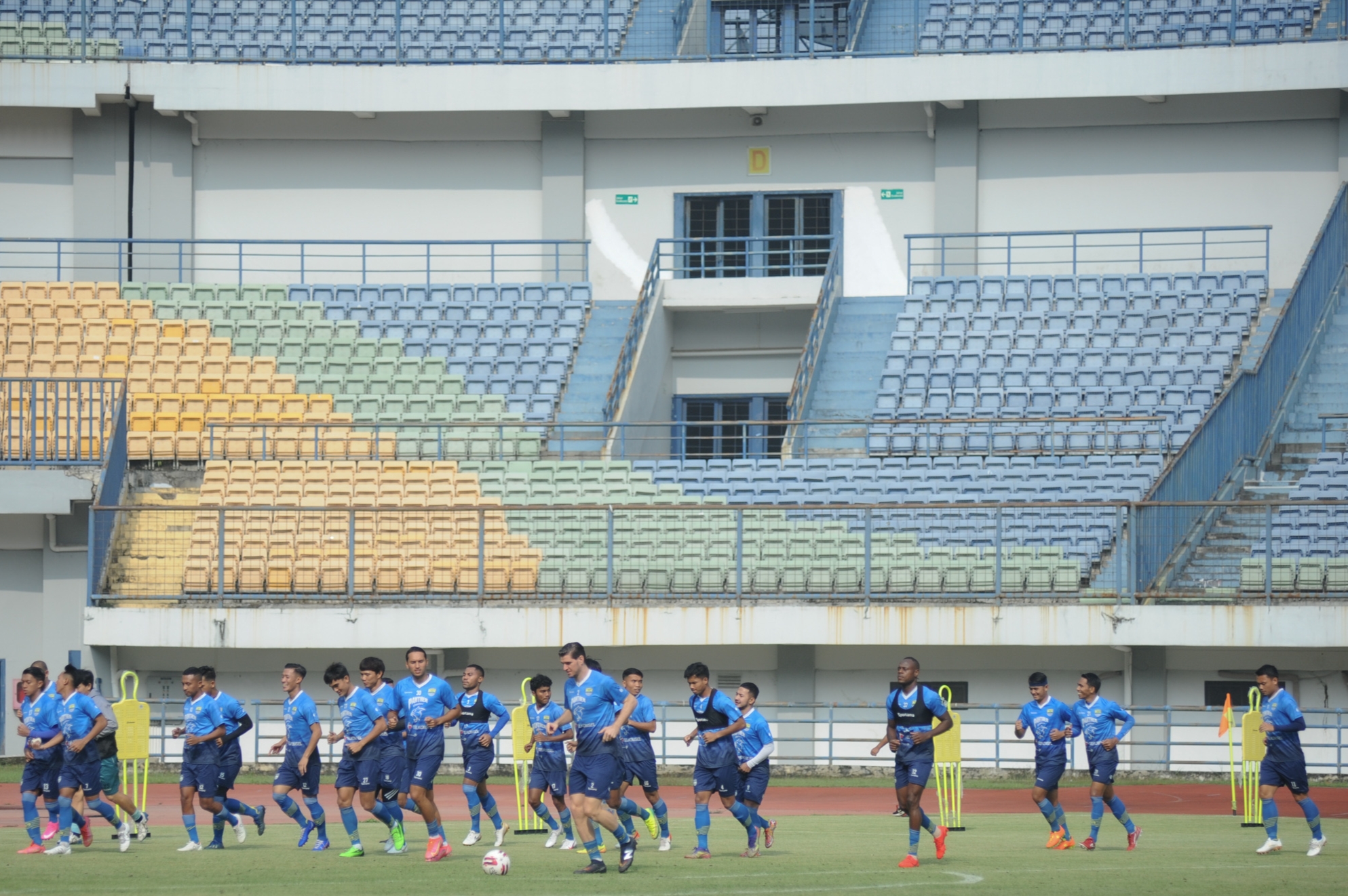 Persib Fokus Tingkatkan Kebugaran Jelang Liga 1 2021